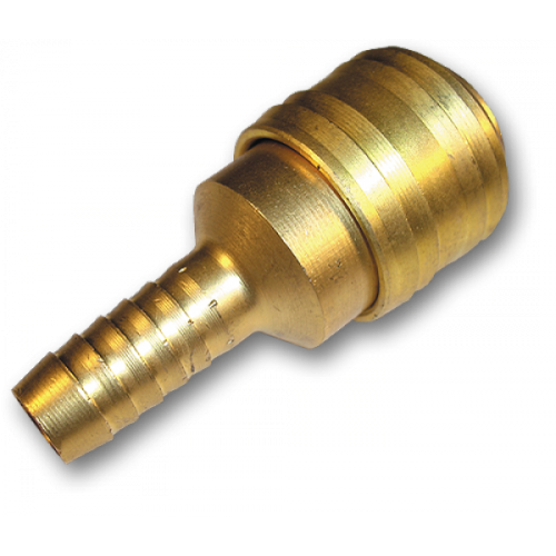 Конектор на шланг 6мм - латунь, SE2-2SH
