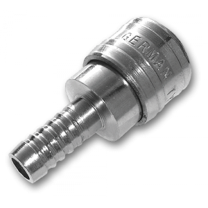 Коннектор на шланг 9мм STAL-CHROM, SE3-3SH/STEEL