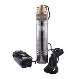 Насос скважинный вихревой Optima 4SKm100 0.75кВт + кабель 15м и пульт Насос скважинный вихревой Optima 4SKm100 0.75кВт + кабель 15м и пульт