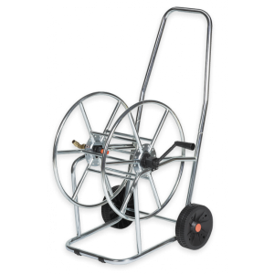 Тележка для шланга, 3/4′′ 80м, SOLID ZINC-CHROM, AG3318 Тележка для шланга, 3/4′′ 80м, SOLID ZINC-CHROM, AG3318