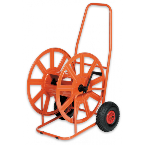 Тележка для шланга 3/4′′ 140м с накачанными колесами, AG320-RG