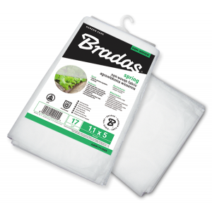 Агроволокно, 17 гр/м², весеннее, белое, размер 3,2*5м, AWW1732005