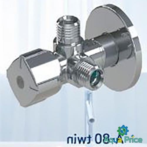 Кран шаровый двойной 1/2"-3/4"-3/4" A80TWIN от ARCO Кран шаровый двойной 1/2"-3/4"-3/4" A80TWIN от ARCO