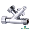 Кран с прижимной гайкой CONECTA 1/2"-1/2"-3/4" от ARCO Кран с прижимной гайкой CONECTA 1/2"-1/2"-3/4" от ARCO