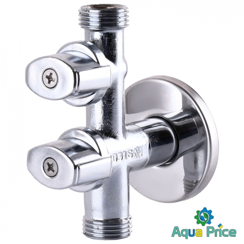 Кран шаровый двойной 1/2" COMB15MAC от ARCO Кран шаровый двойной 1/2" COMB15MAC от ARCO