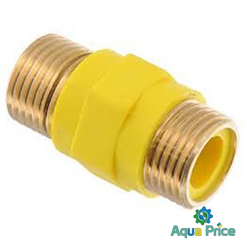 Газовый ниппель диэлектрический SOLOMON 3/4"-3/4" ЗЗ в блистере 20038