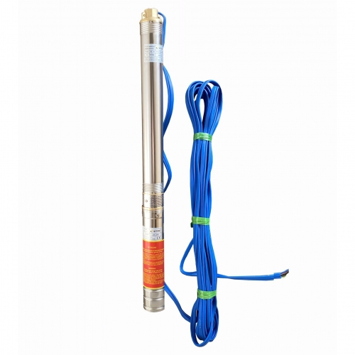 Насос скважинный с устойчивостью к песку 3" OPTIMA 3SDm1,8/15 0,37 кВт 61м + пульт+кабель 40м NEW