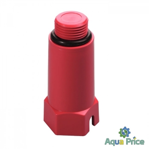 Заглушка VS-Plast PPR 1/2" удлин.(красная)1028