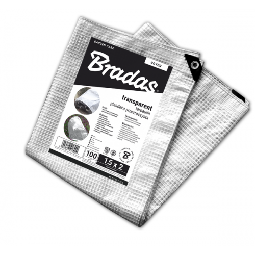 Тент прозорий армований, LENO CRISTAL, 100 гр/м² розмір 5 х 8м, PLC1005/8 Тент прозорий армований, LENO CRISTAL, 100 гр/м² розмір 5 х 8м, PLC1005/8