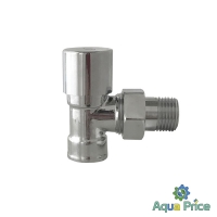 Кран Вентильный угловой с американкой Solomon 1/2" Cr 1844