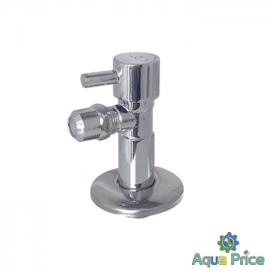 Кран полоборотный с цангой 1/2"х3/8" Lazer 7076 Solomon