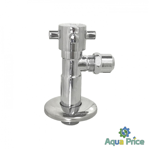 Кран напівоборотний з цангою 1/2"-3/8" Retro 7077 від Solomon Кран напівоборотний з цангою 1/2"-3/8" Retro 7077 від Solomon