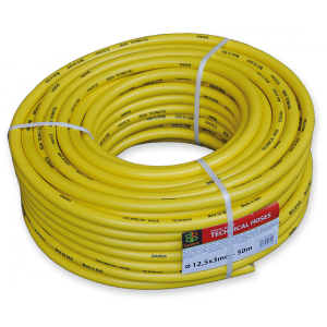 Шланг технический YELLOW 12,5 х 3 мм,17 bar, TH12,5*3YL BRADAS 