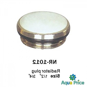 Заглушка с прокладкой Professional 3/4" НР Cr 1034-NR