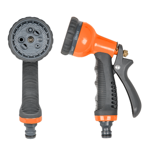 Пистолет 8 функций - металлический, GL7204 GOLD LINE Пистолет 8 функций - металлический, GL7204 GOLD LINE