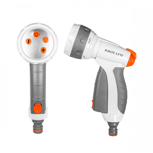 Поливальний пістолет 5 режимів, WATER CLICK, WHITE LINE, WL-EN52M