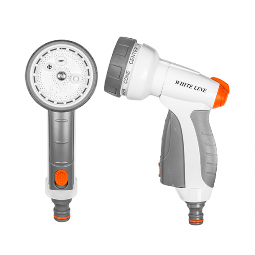 Пістолет поливальний 7 режимів, WATER CLICK, WHITE LINE, WL-EN53M