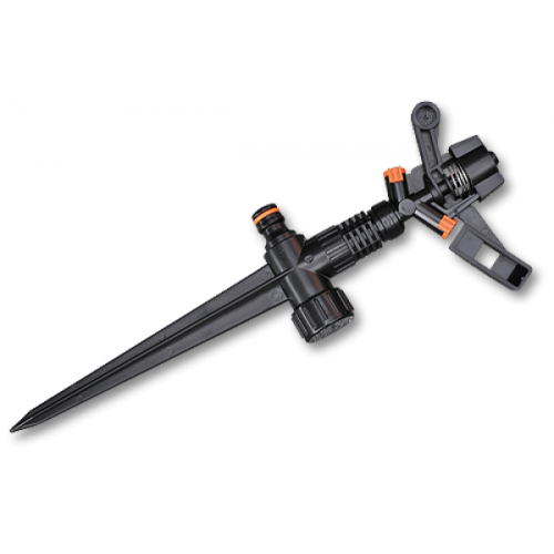 Ороситель пульсирующий, пластиковый, на колышке, ECO LINE, ECO-6023