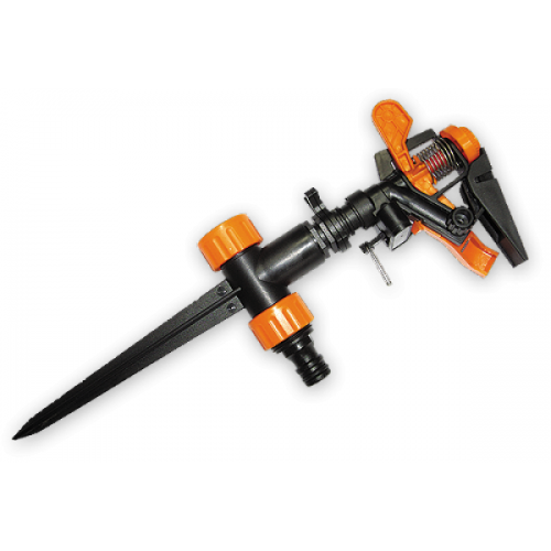 Ороситель пульсирующий, пластиковый, на колышке, ECO LINE, ECO-TS1004