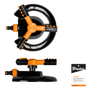 Ороситель вращающийся, с тремя рожками, ECO LINE, ECO-1030