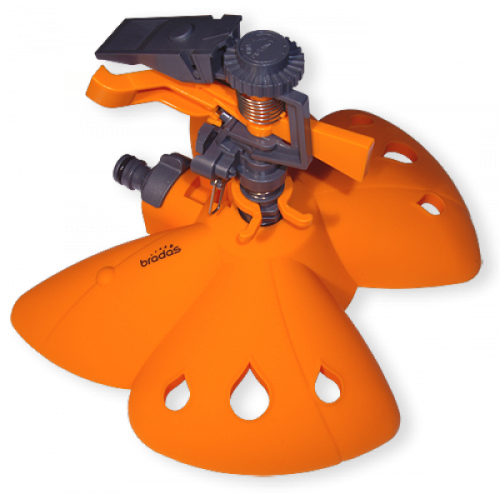 Ороситель пульсирующий, на подставке "Бабочка", GOLD LINE, GL8109PB