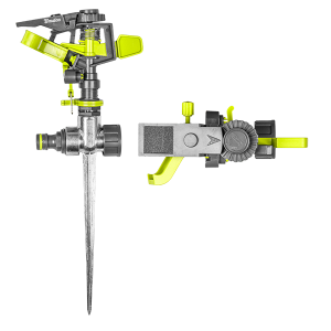 Ороситель пульсирующий, на металлическом колышке, LIME EDITION, LE-6104