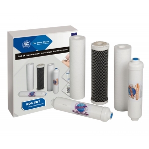 Набор из 5-ти сменных картриджей RO6-CRT для систем обратного осмоса