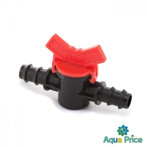 Кран шаровый проходной для трубки 16мм MV-0116 Presto-PS