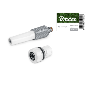 Комплект 2 элементы на шланг 3/4", WL-5500-34/2 WHITE LINE 