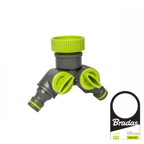 Тройник c кранами, РВ 1" / 3/4" - LIME EDITION 2016, LE-2222