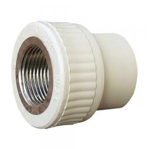 Муфта внутрішнє різьблення Vsplast PPR 25*3/4" ** 1004 Муфта внутрішнє різьблення Vsplast PPR 25*3/4" ** 1004