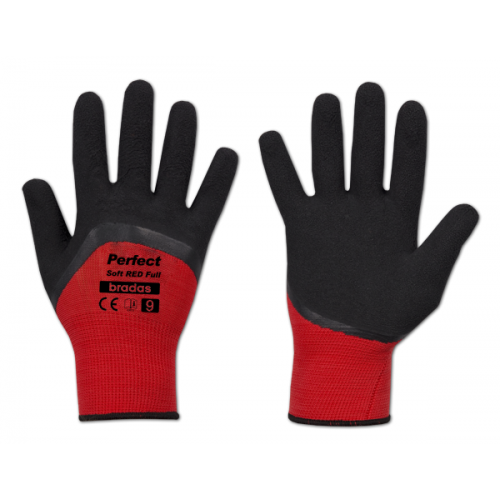 Перчатки защитные PERFECT SOFT RED FULL латекс, размер 10, RWPSRDF10