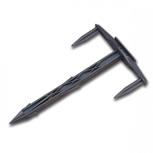 Колышек прямой для крепления агроволокна, агроткани, тента, 17/10 см, ATS1710