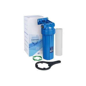 Корпус фильтра с клапаном FHPRN12-B1-AQ, синяя крышка и корпус, в наборе
