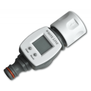Лічильник води, конектор/ніпель, WHITE LINE, WL-3100