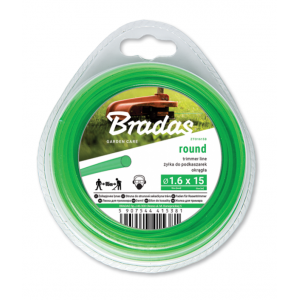 Леска для триммера, TRIMMER "круг", 2,4x15 блистер, ZTO2415B