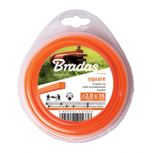 Лісочка для тримера, TRIMMER "квадрат", 2,7x15 блістер, ZTK2715B