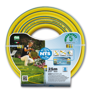Шланг для полива NTS WHITE PLUS 1/2" 25м, FWP1/225
