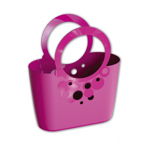 Сумка (корзина) LILY - розовая, кружева 21л, ITLI480 FUK