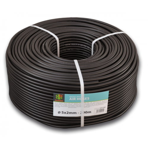 Шланг технический BRADAS BLACK 5 х 2мм, 20bar, AH05*2BK12 Шланг технический BRADAS BLACK 5 х 2мм, 20bar, AH05*2BK12