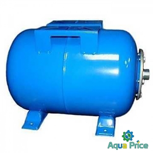 Гидроаккумулятор 100л VOLKS pumpe 10bar горизонтальный (с манометром)