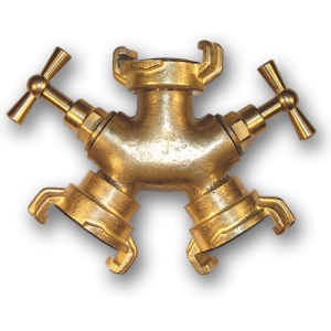 Тройник байонетный, 1-вход и 2-выхода с отдельным и кранами,IMITATE GK, GKI333C Тройник байонетный, 1-вход и 2-выхода с отдельным и кранами,IMITATE GK, GKI333C