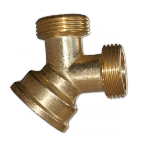 IMITATE Трійник РВ 3/4", 2xРН 3/4" ЛАТУНЬ, GKI334AT