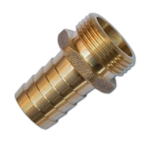 Переход с РН 1 1/4" на шланг 25мм, ЛАТУНЬ, GKI0111425