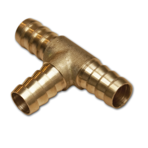 Тройник T-образный 8мм, ЛАТУНЬ, SE1-2T08 Тройник T-образный 8мм, ЛАТУНЬ, SE1-2T08