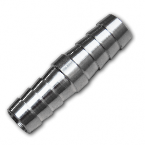 Соединитель для шланга 2x8мм, STAL-CHROM, SE1-1P08/STEEL