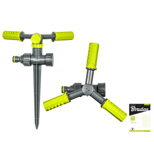 Ороситель вращающийся 3-х рожковый, на колышке, LIME LINE, LE-6107 Ороситель вращающийся 3-х рожковый, на колышке, LIME LINE, LE-6107