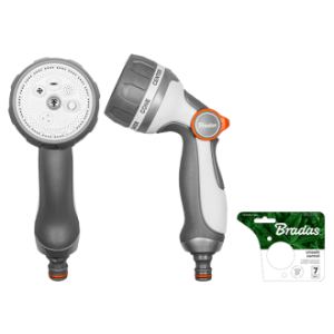 Пістолет поливальний 7 режимів, SMOOTH CONTROL, WHITE LINE, WL-EN56M