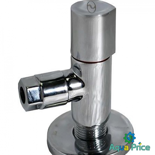 Кран полоборотный угловой с цангой 1/2"-3/8" 9081 от Solomon