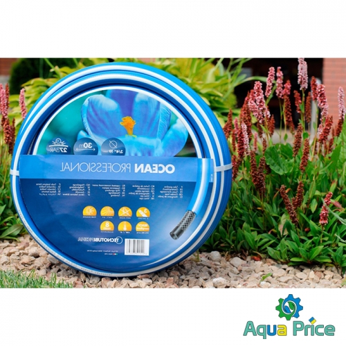 Шланг садовий Tecnotubi Ocean для поливу Ø3/4", 30 м (OC 3/4 30) Шланг садовий Tecnotubi Ocean для поливу Ø3/4", 30 м (OC 3/4 30)